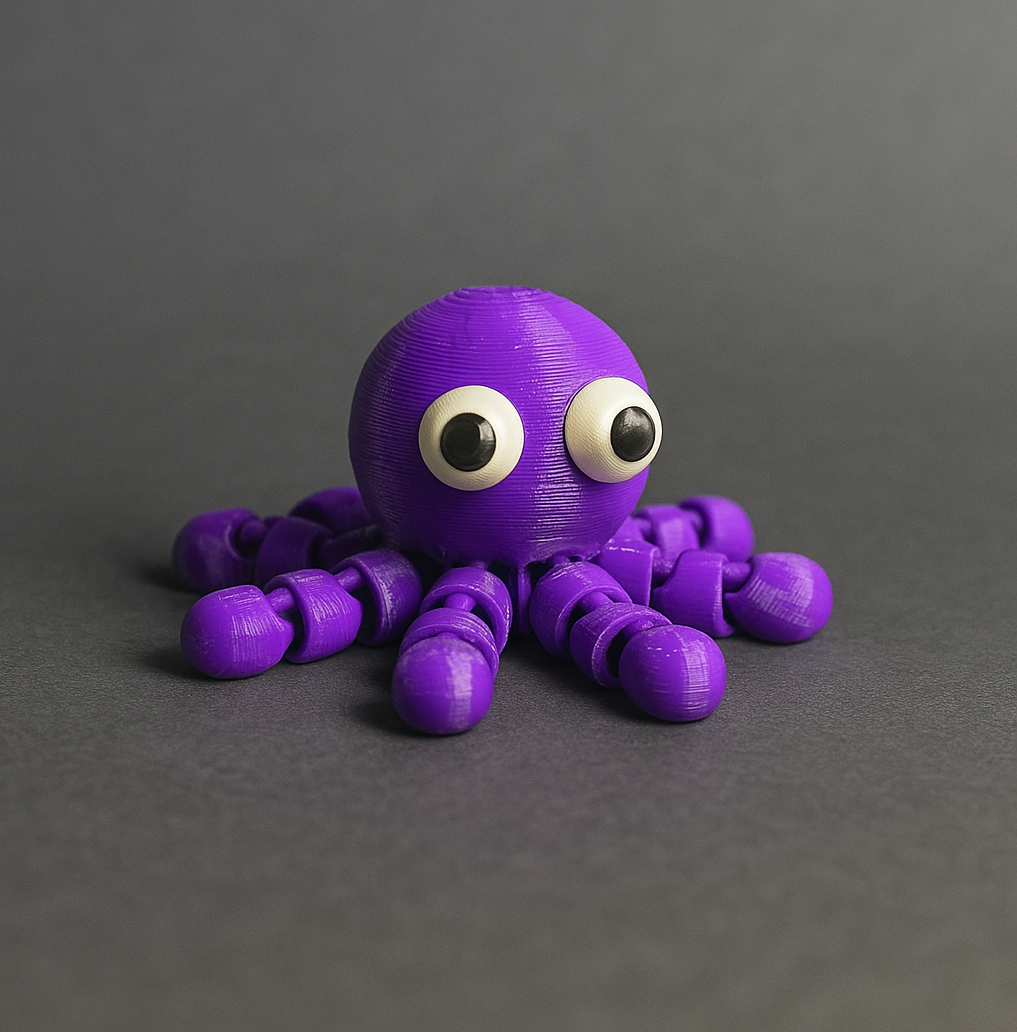 Chaveiro Polvo (Roxo)